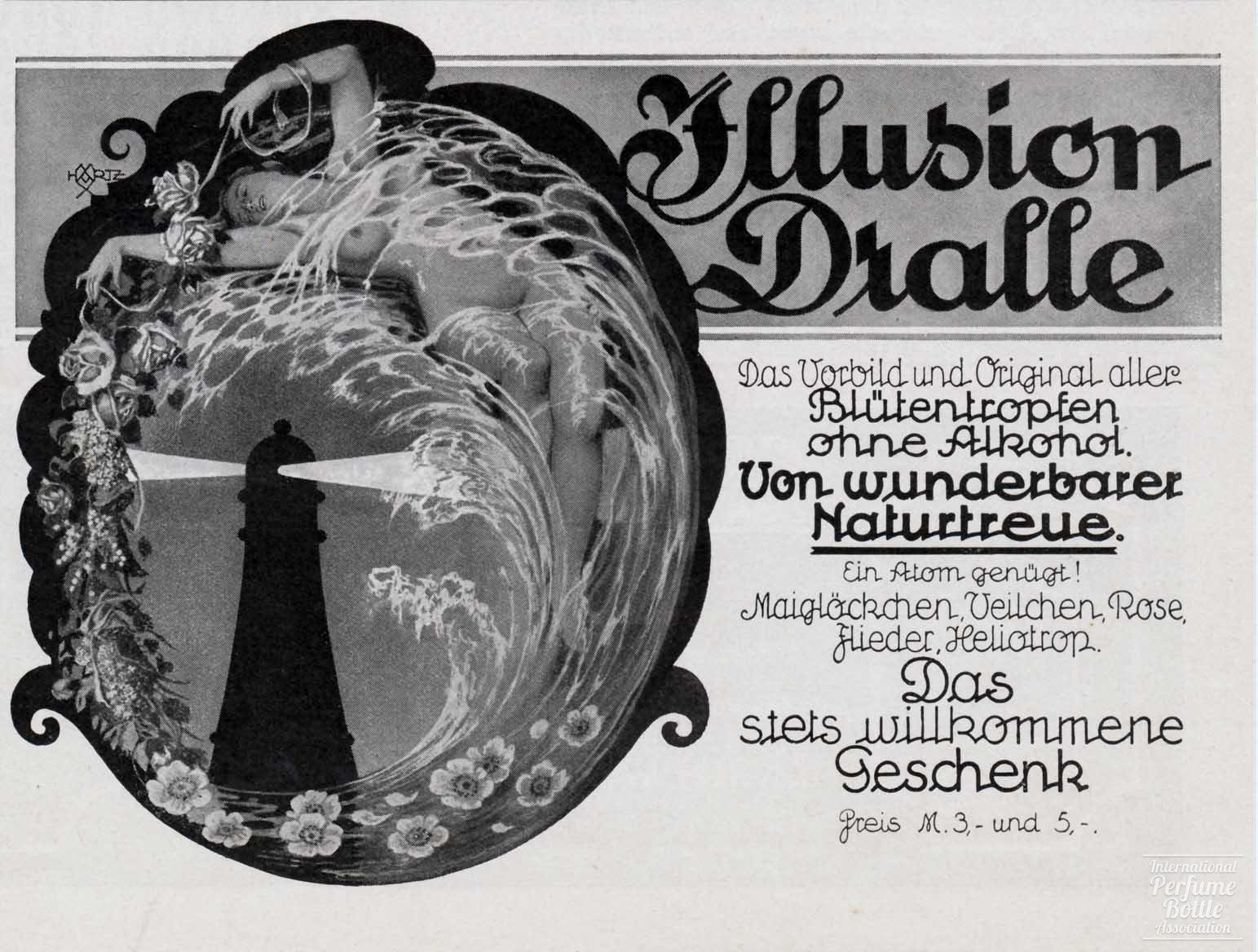 "Illusion" by Dralle Advertisement - 1925