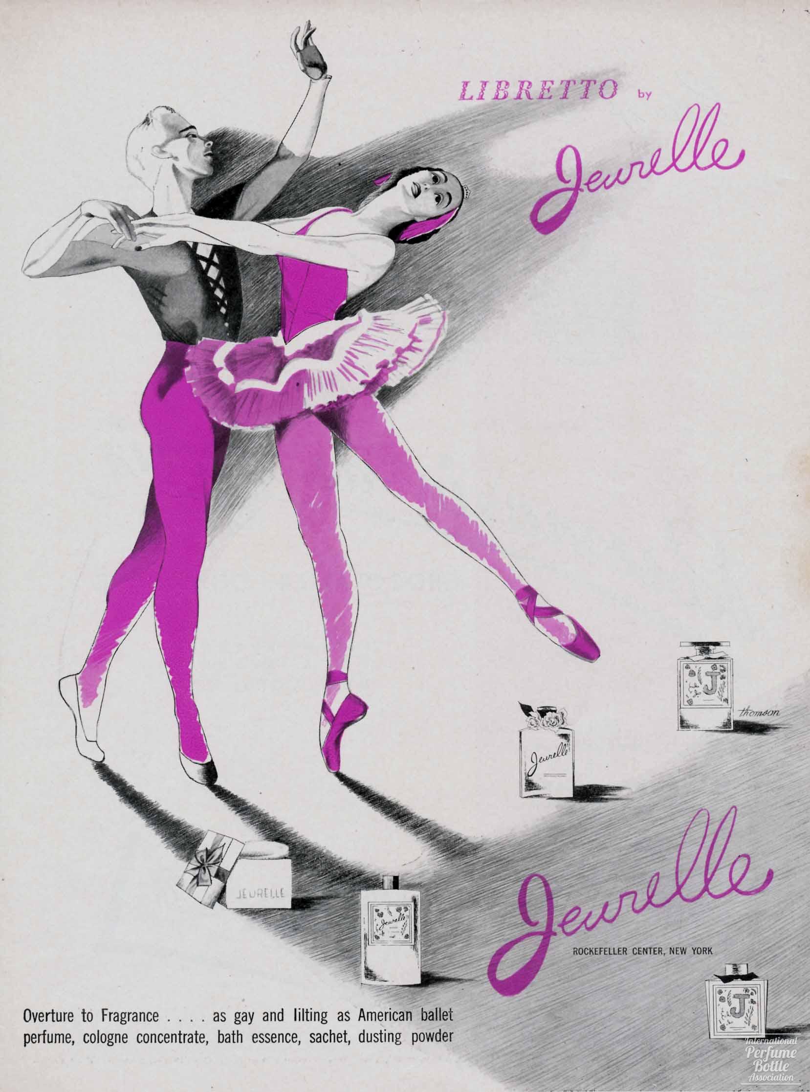 "Libretto" by Jeurelle Advertisement - 1940's