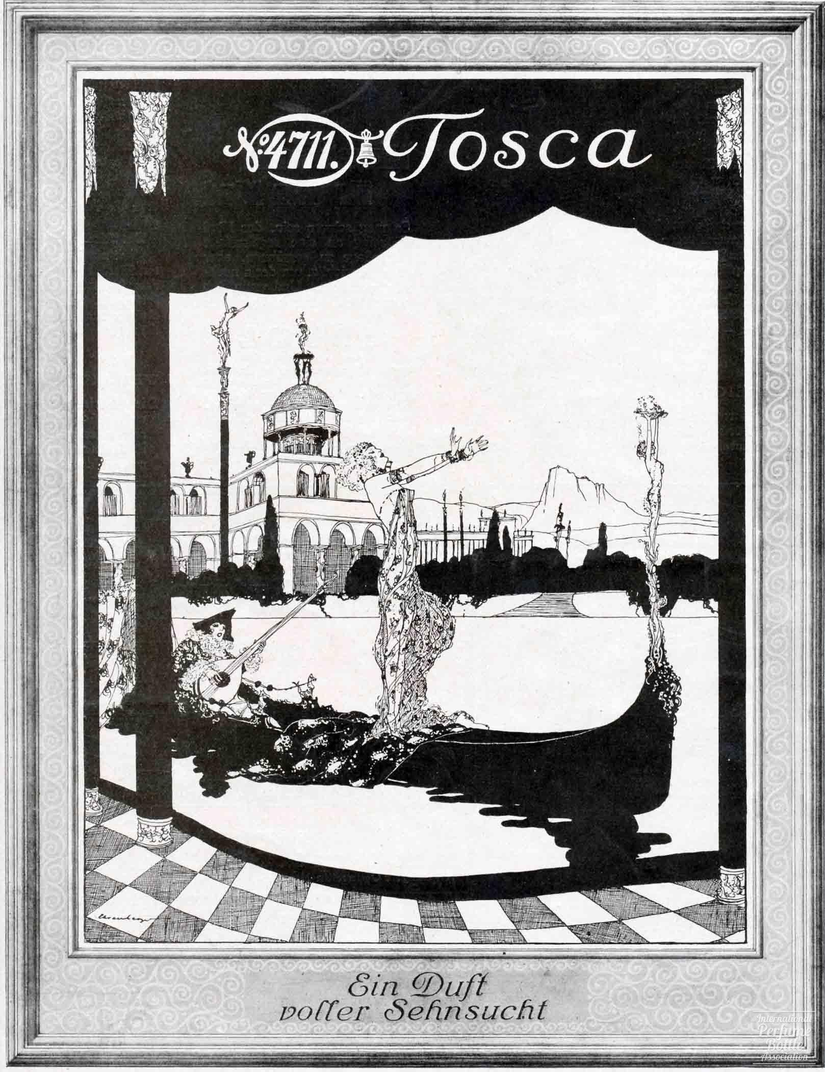 "Tosca" by Mülhens Advertisement - 1923
