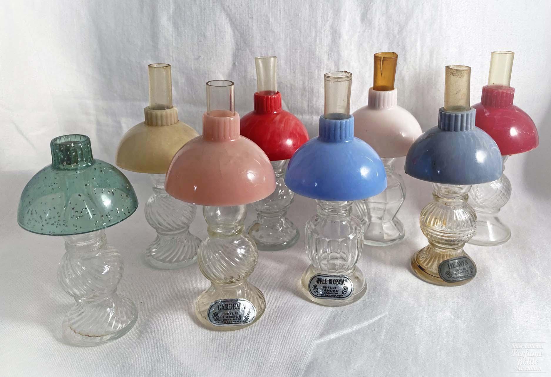 Oil Lamps With Shades by Lander
