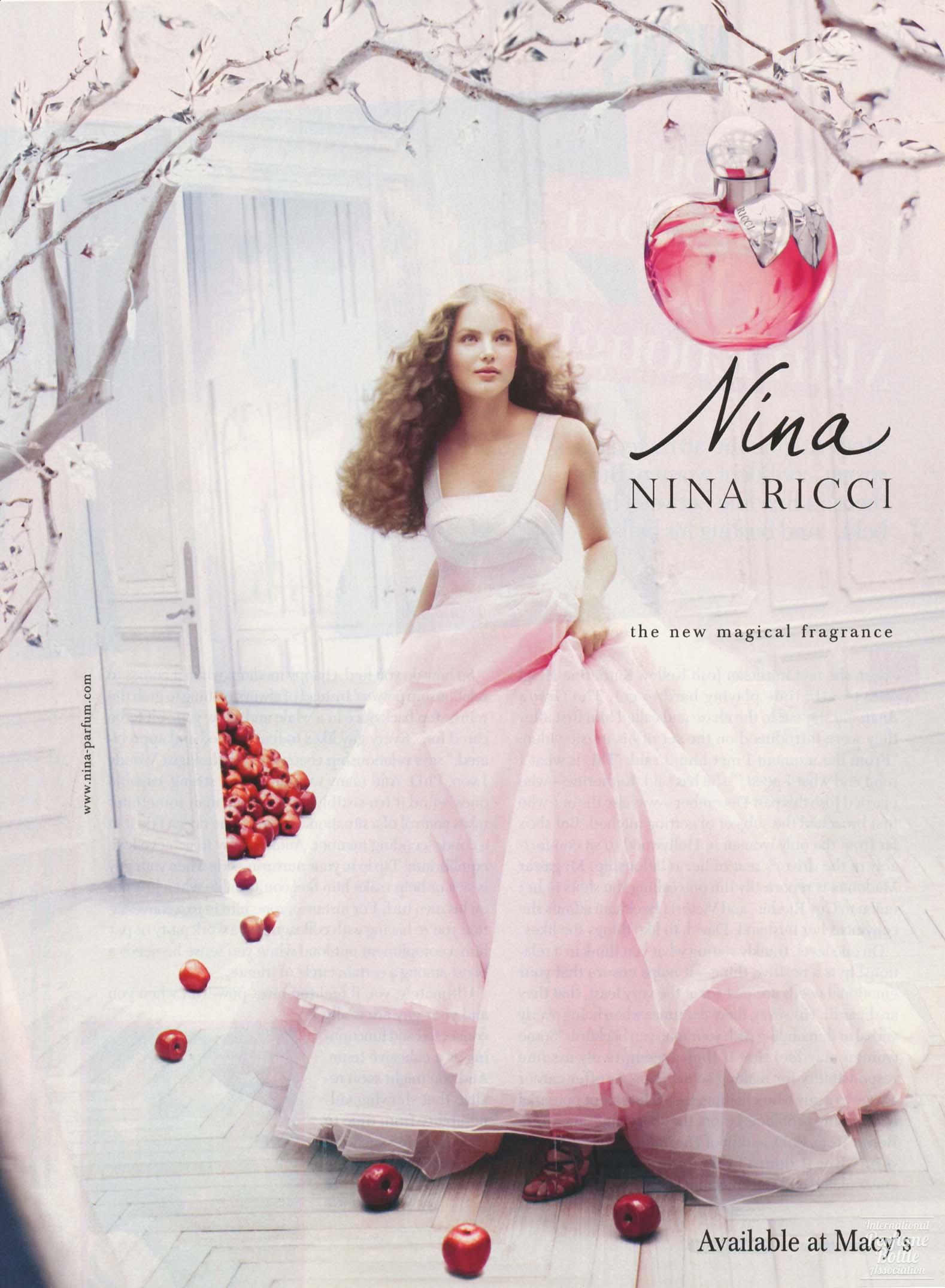 "Nina" by Nina Ricci Advertisement - 2008