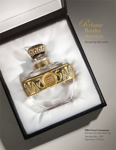 Sold at Auction: Antique German Perfume Bottle W/ Travel Case