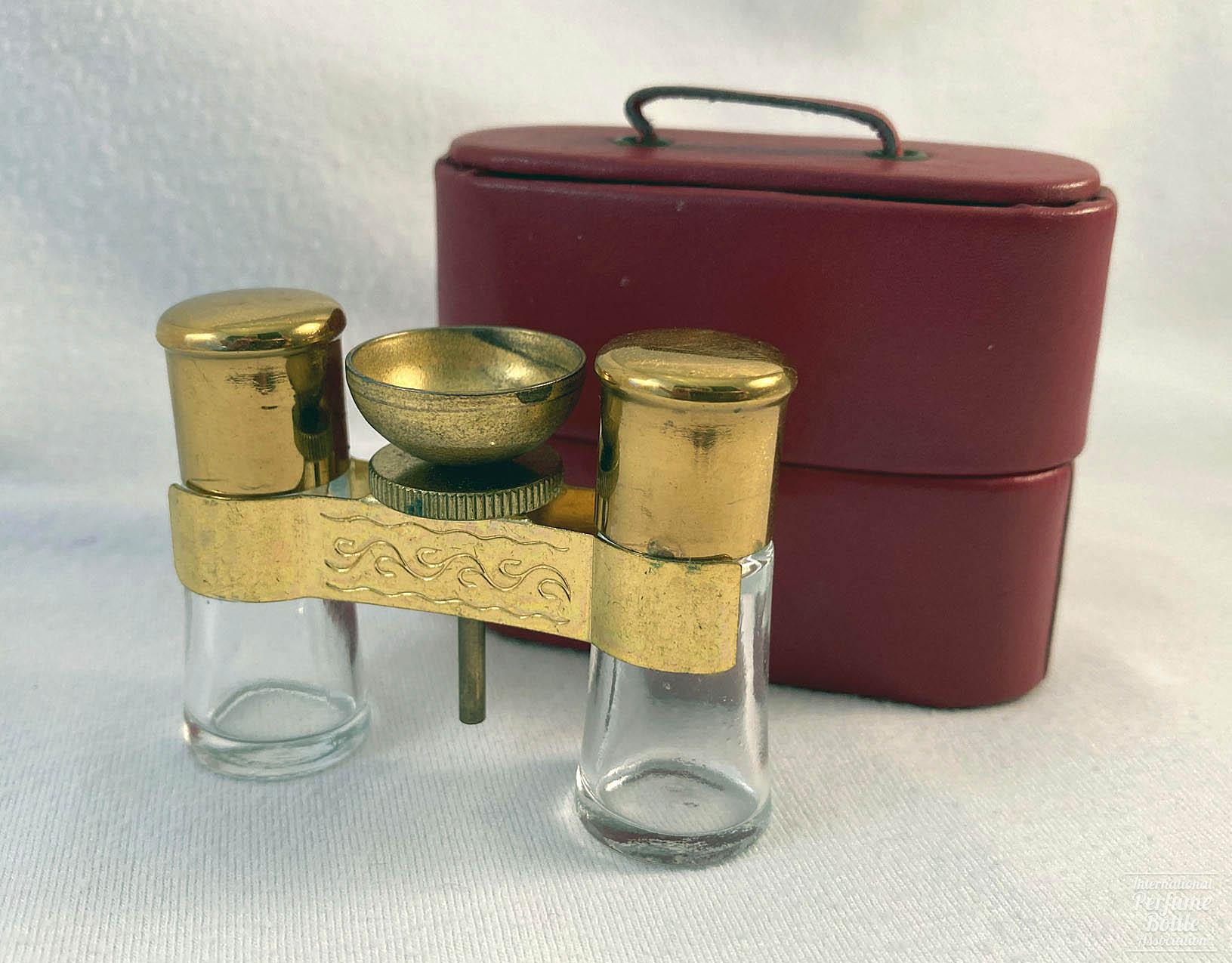 Binocular Bottles With Case by Mary Porter