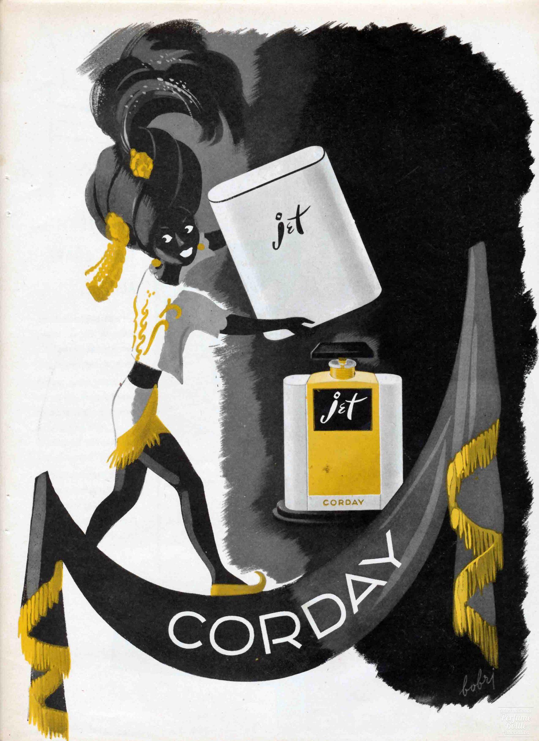 "Jet" by Corday Advertisement - 1944