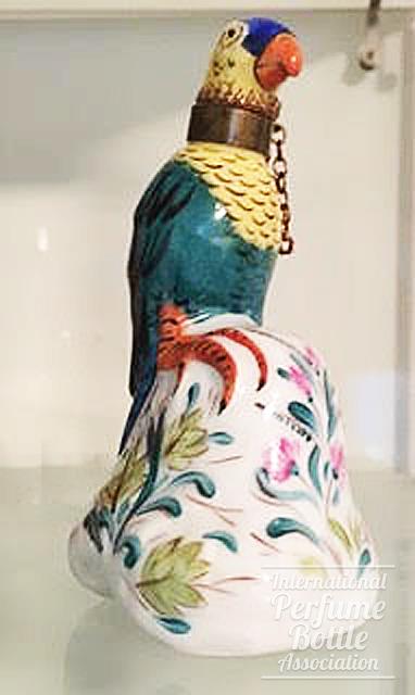 Parrot Bottle From Limoges