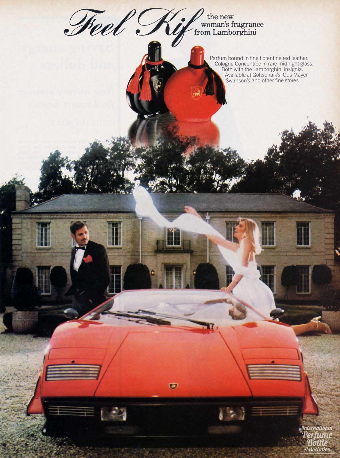 "Kif" by Lamborghini Advertisement - 1981
