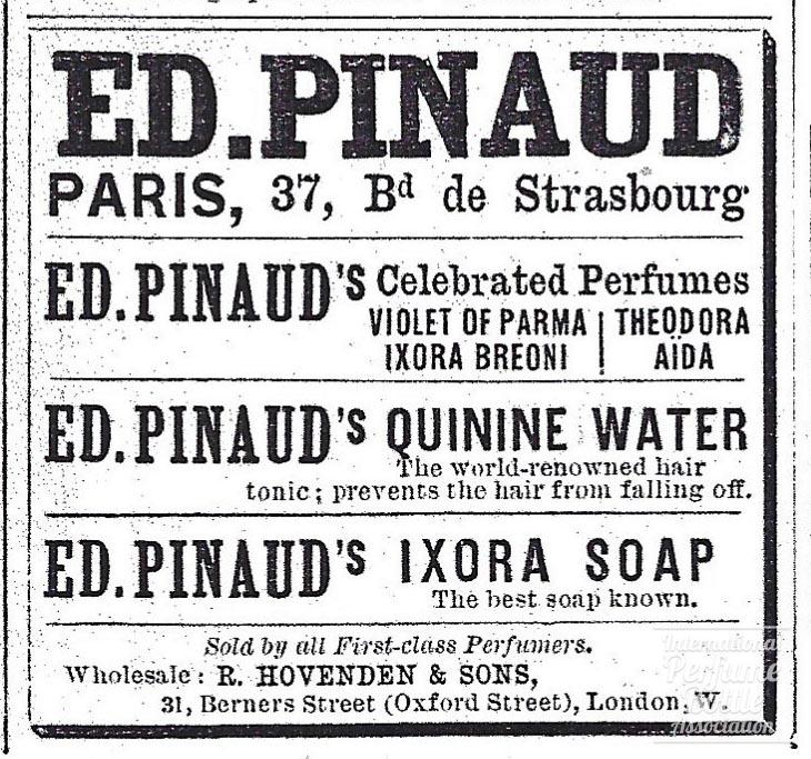 Pinaud Products Advertisement - 1893