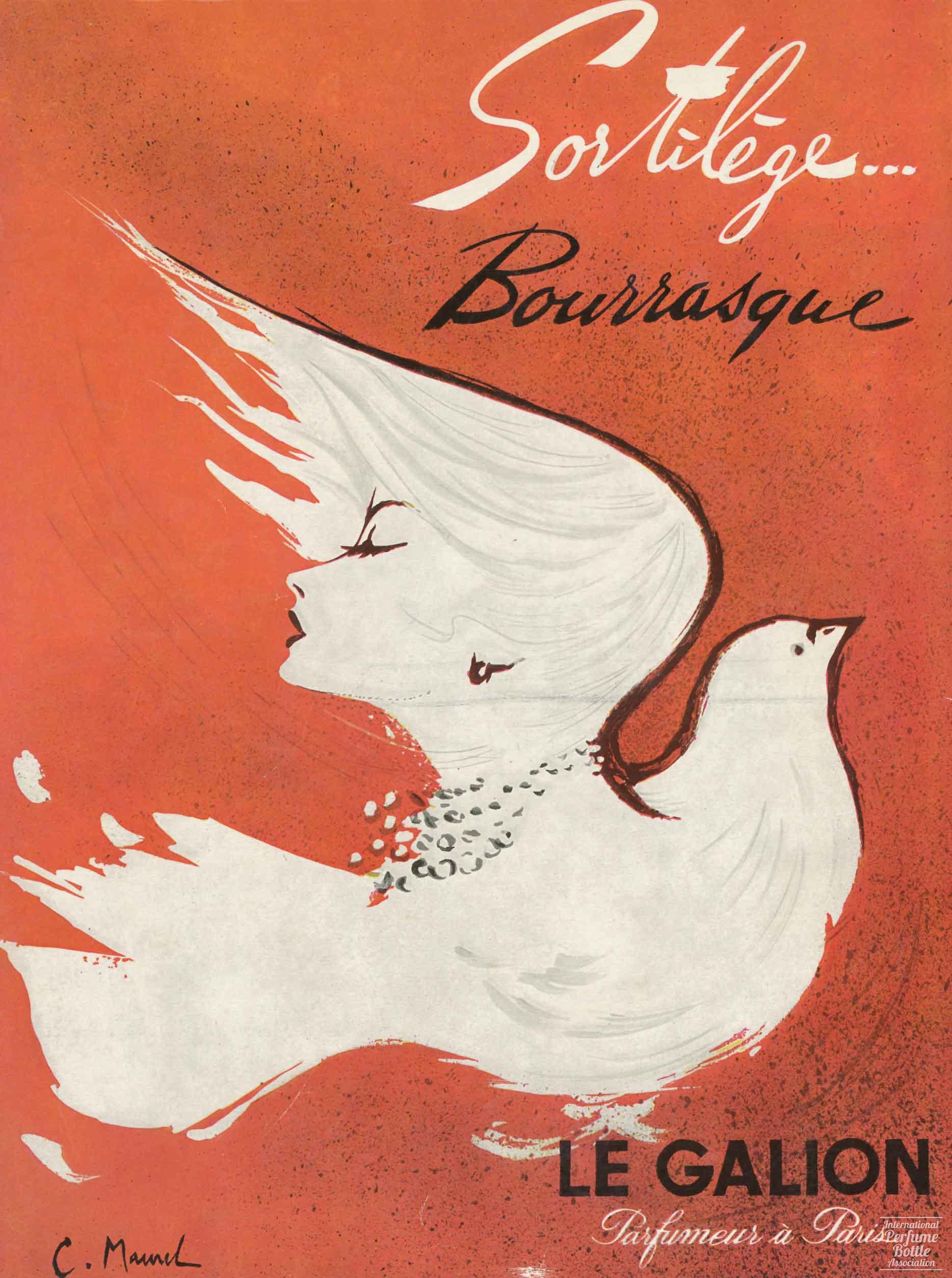 “Sortilége” by Le Galion Advertisement - 1957