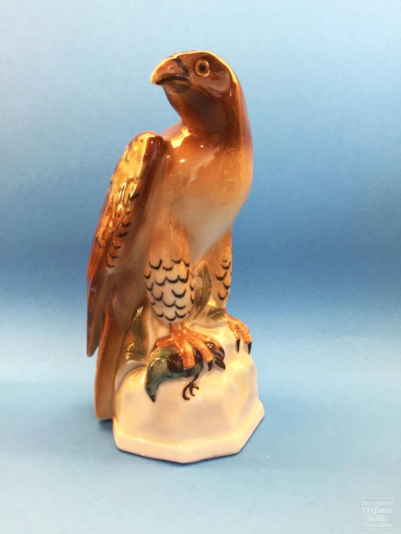 Porcelain Hawk Perfume Lamp