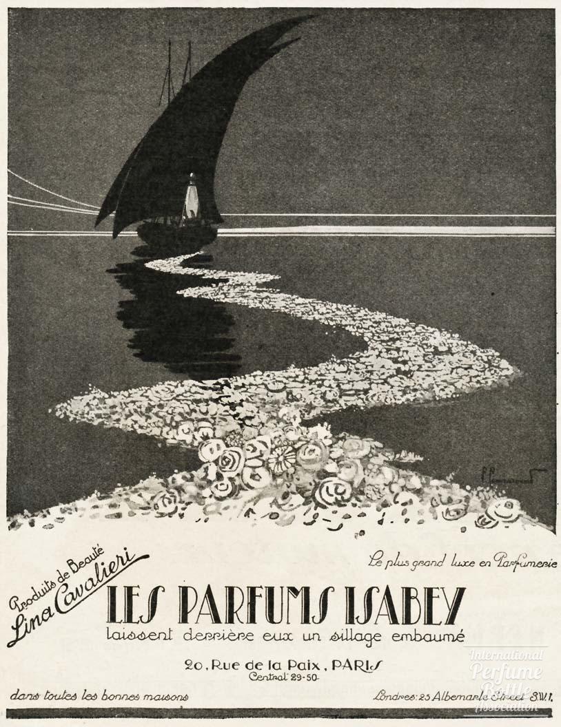 Les Parfums Isabey Advertisement - 1925