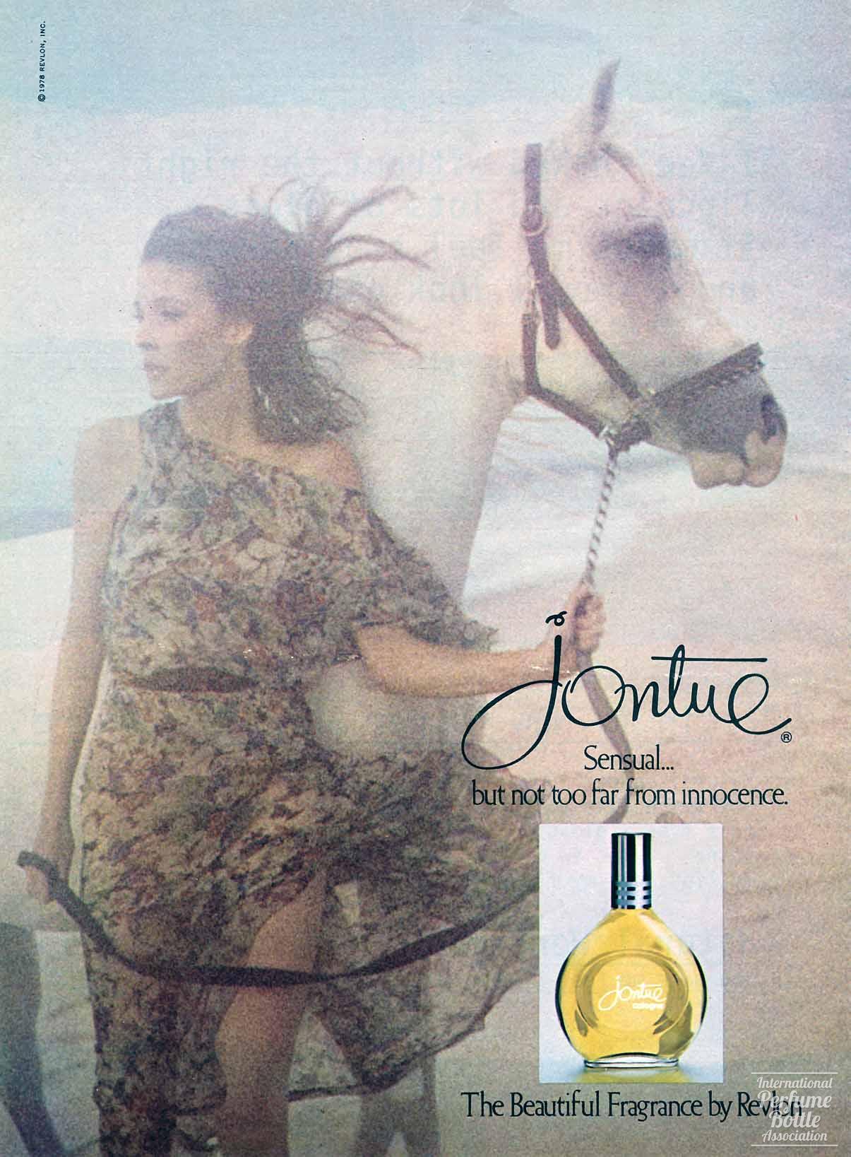 "Jontue" by Revlon Advertisement - 1978