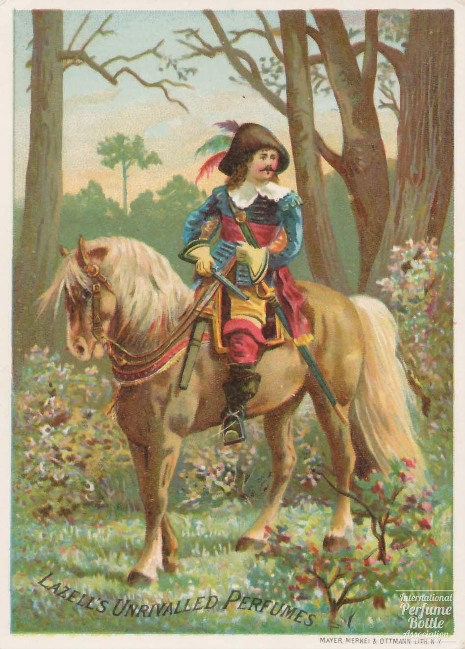 Lazell's Unrivalled Perfumes Scent Card