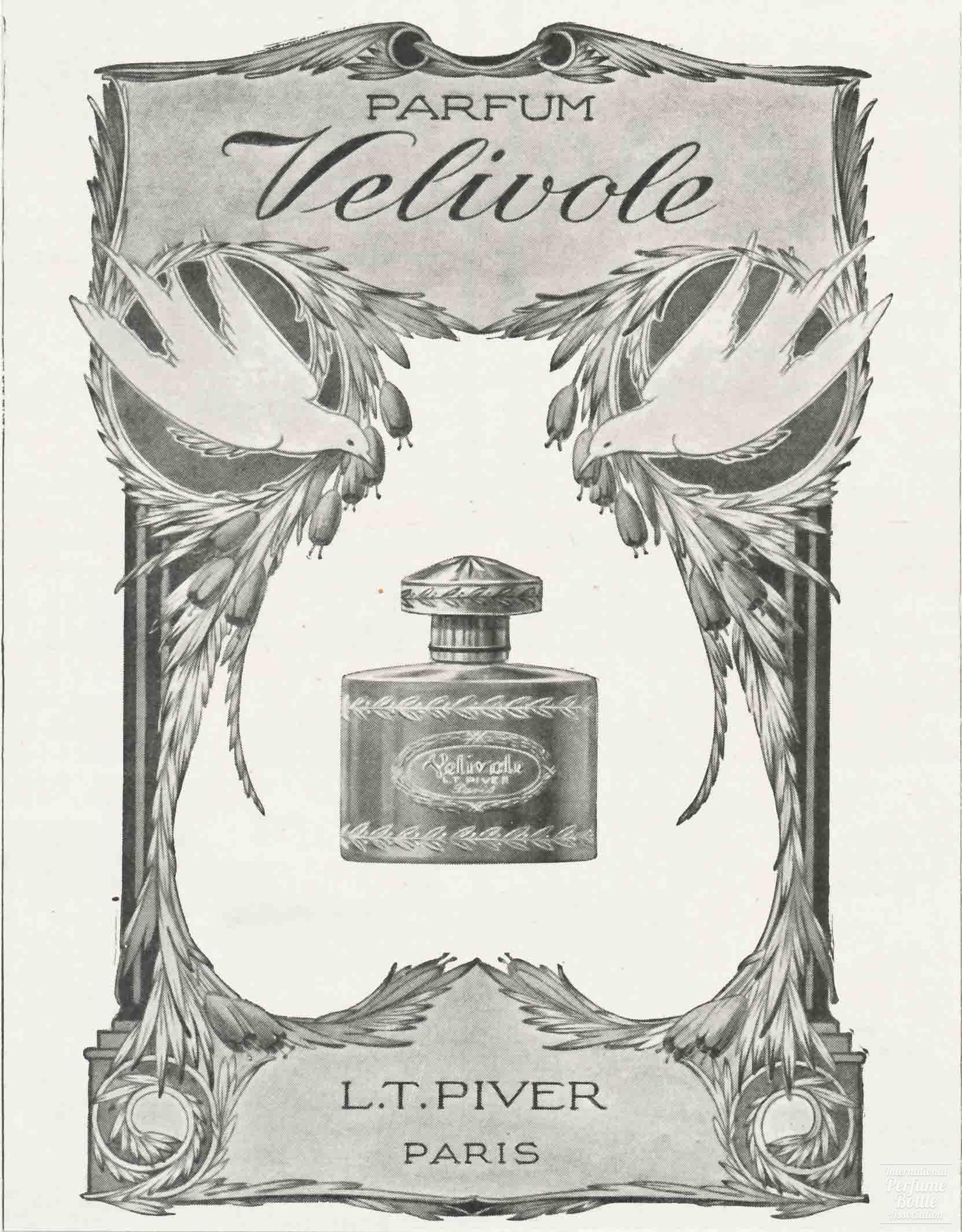 "Vélivole" by L. T. Piver Advertisement - 1913