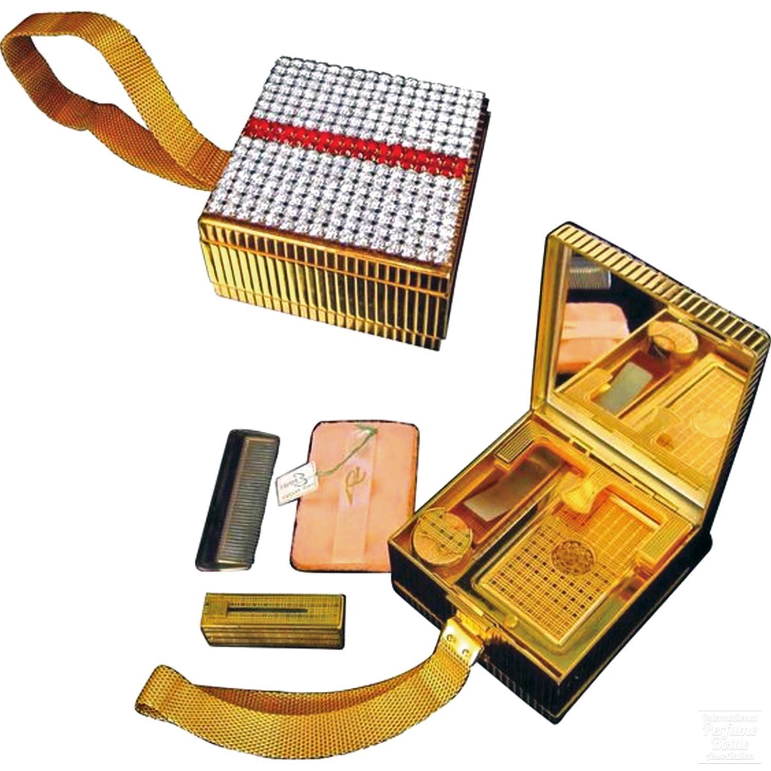 Gold Tone Carryall by Evans