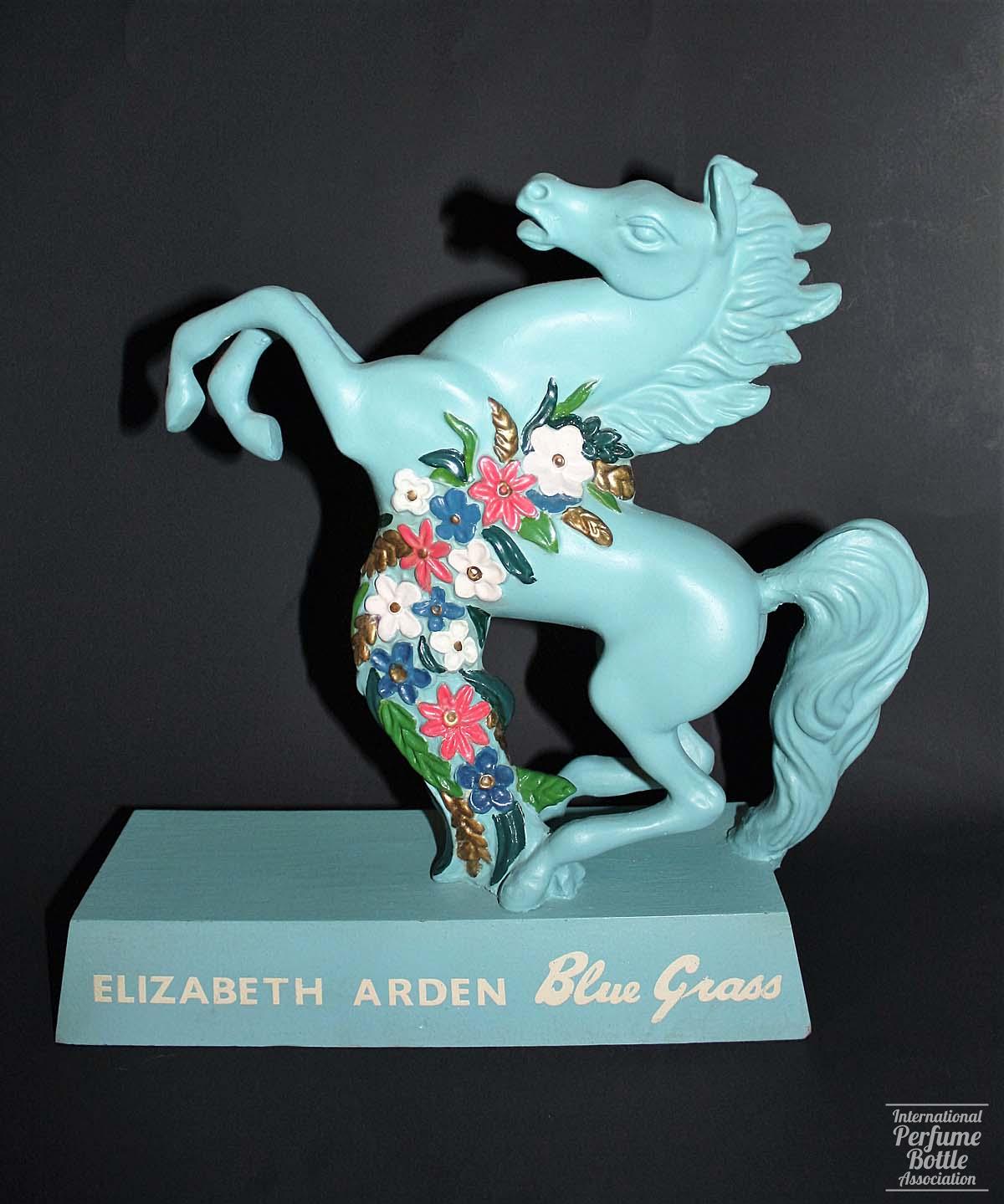 "Blue Grass" Horse Store Display by Elizabeth Arden