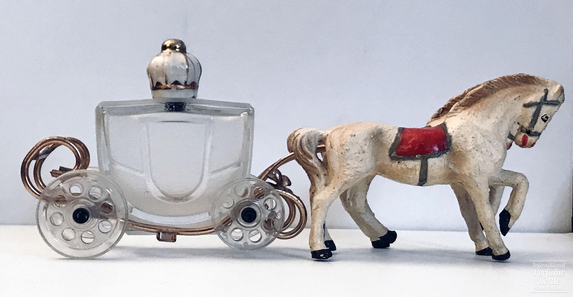 Glass Carriage Pulled by Horses by Rudy