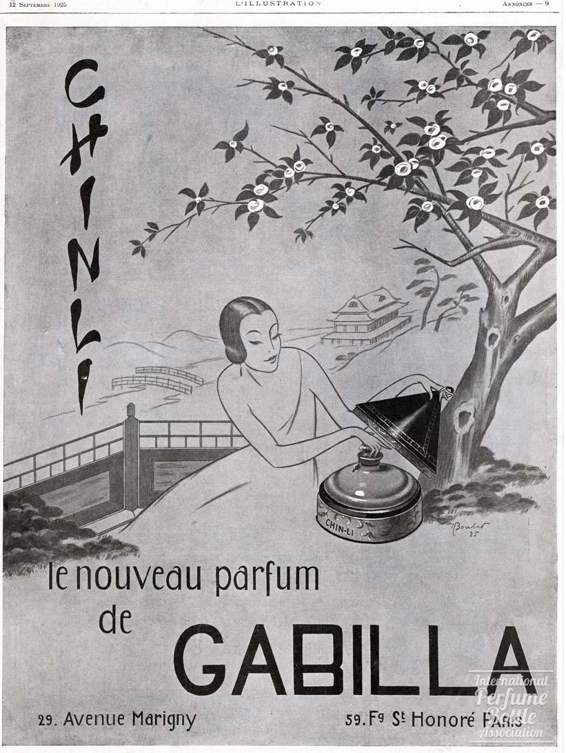 "Chin-li" by Gabilla Advertisement - 1926