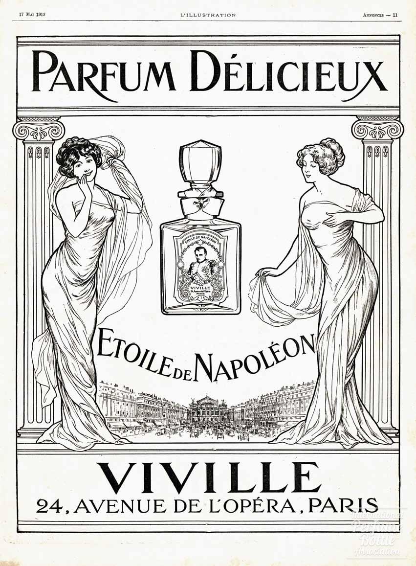 "Etoile de Napoléon" by Viville Advertisement - 1913