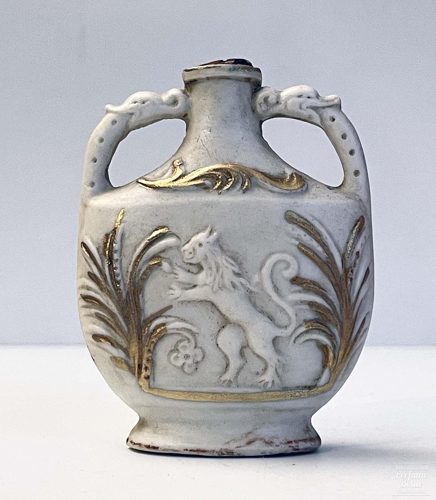 Scent Container With Rampant Lion by Vibert Fréres