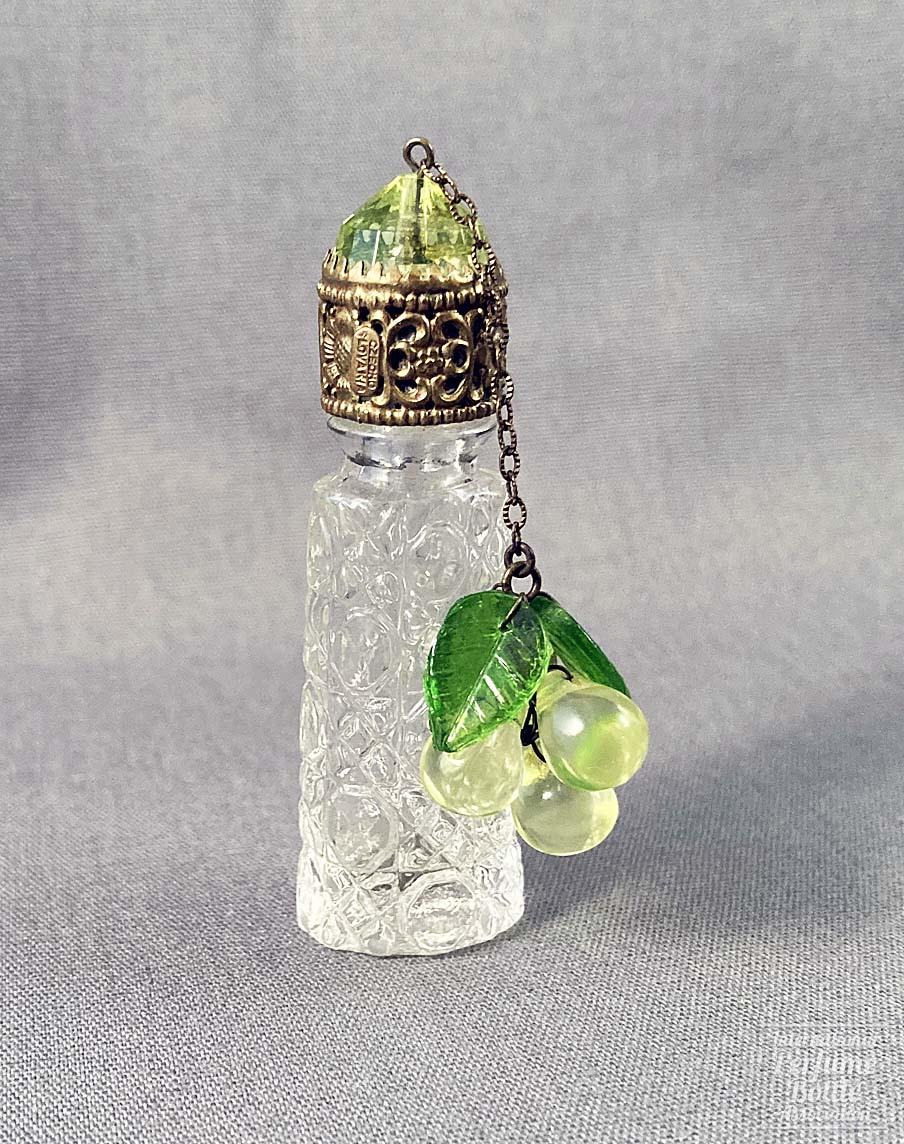 Mini Czech Perfume With Grape Dangles