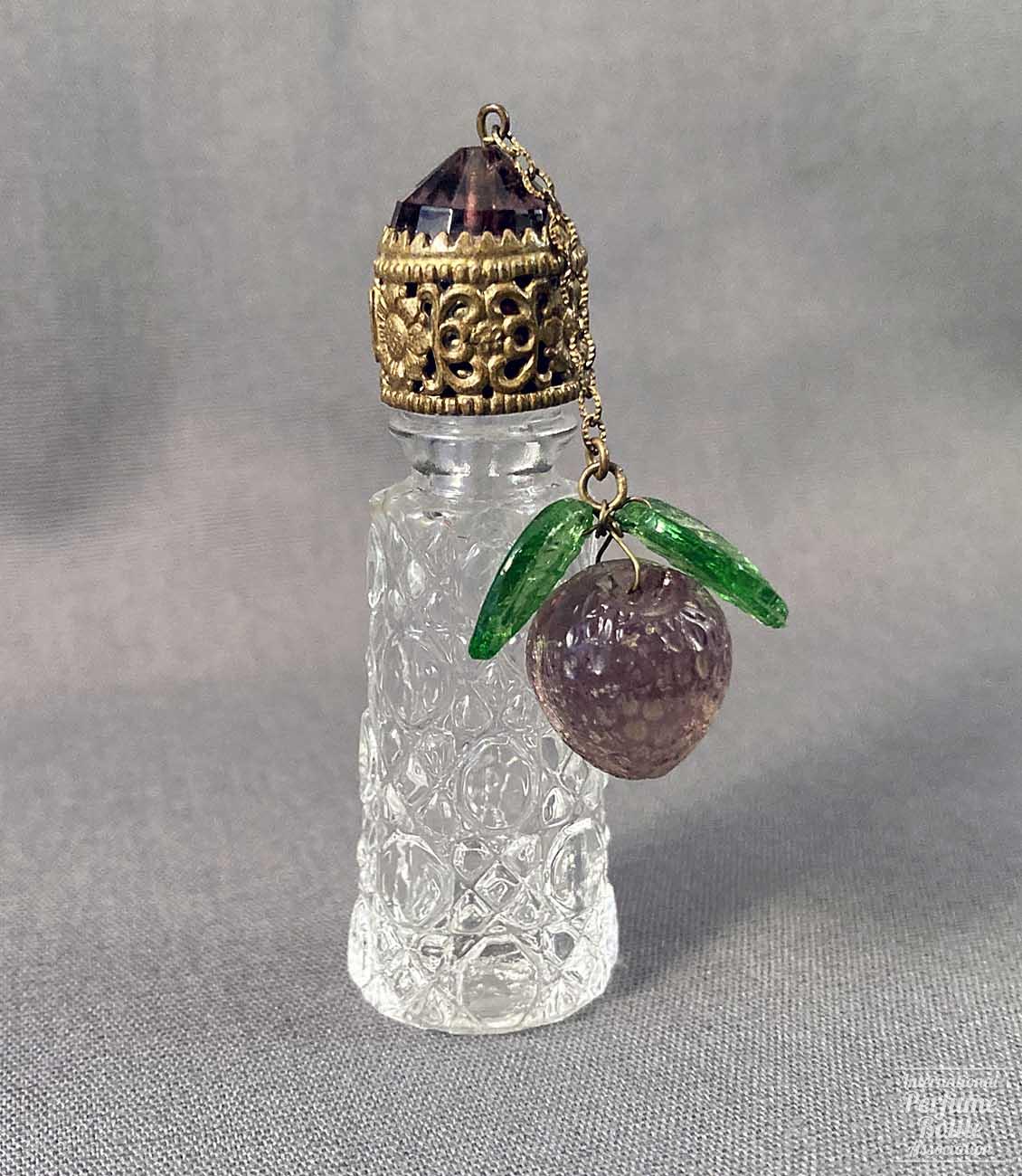 Mini Czech Perfume With Strawberry Dangle