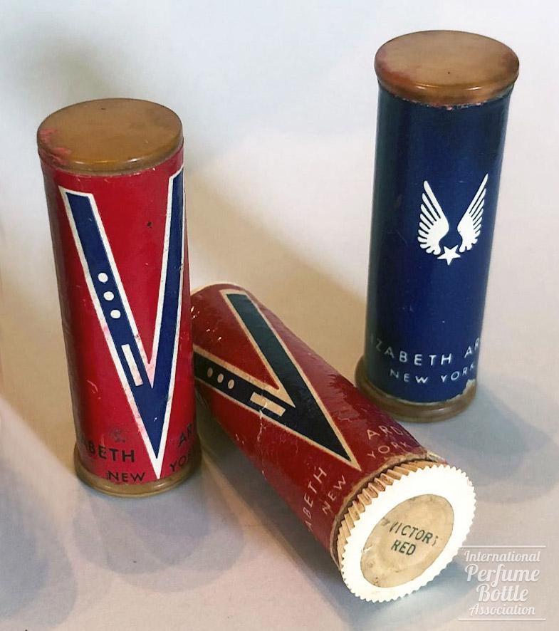 "Victory" Lipsticks by Elizabeth Arden (Cardboard Cases)