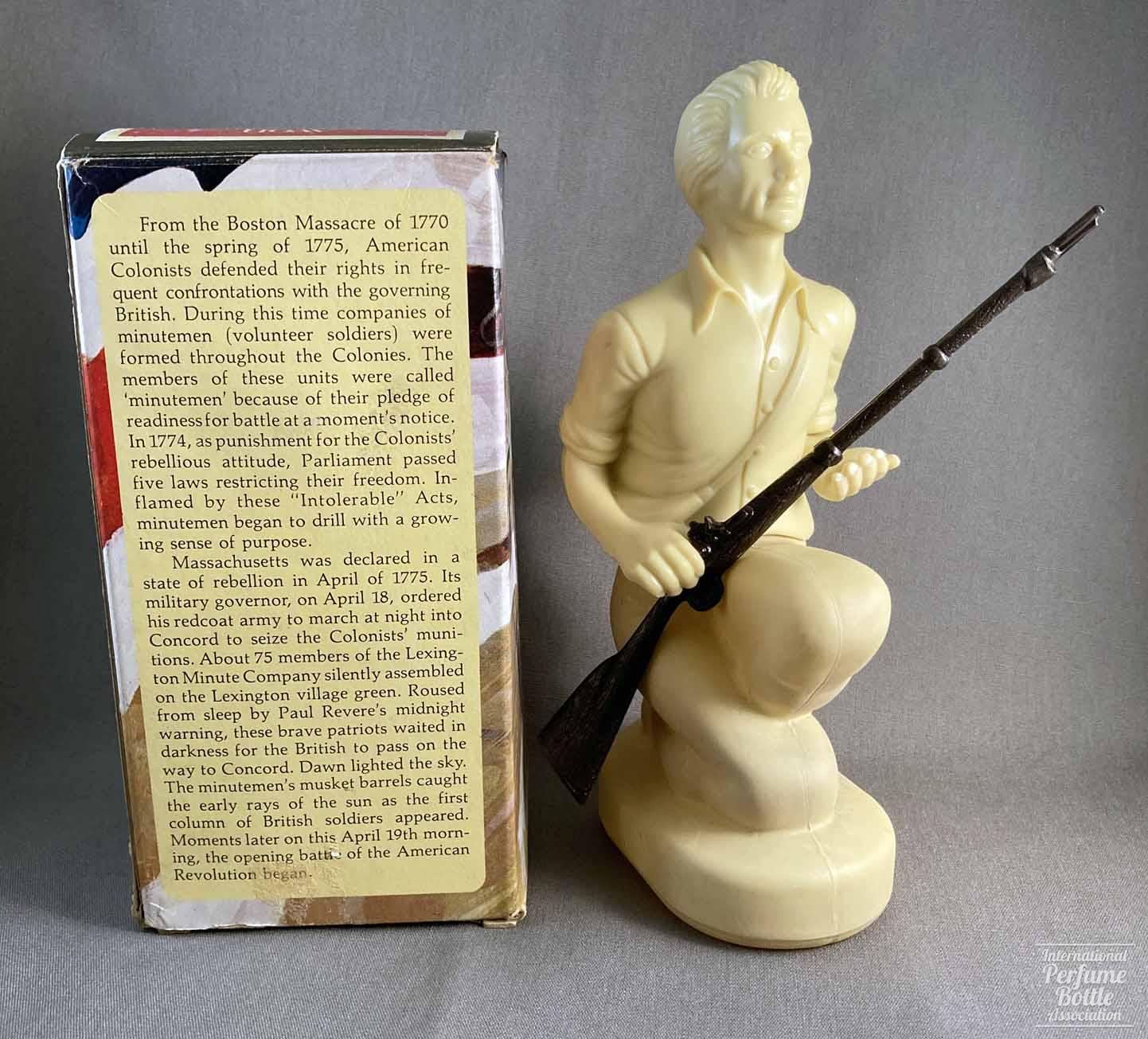 "Minuteman" Decanter by Avon