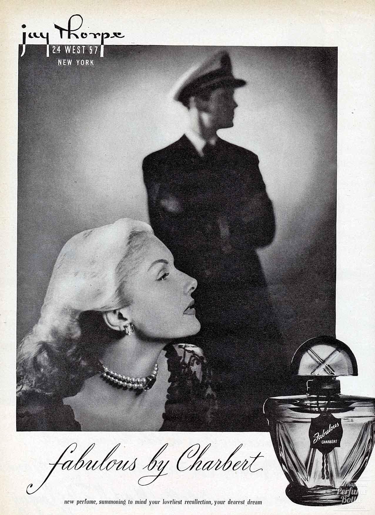 "Fabulous" by Charbert Advertisement - 1944