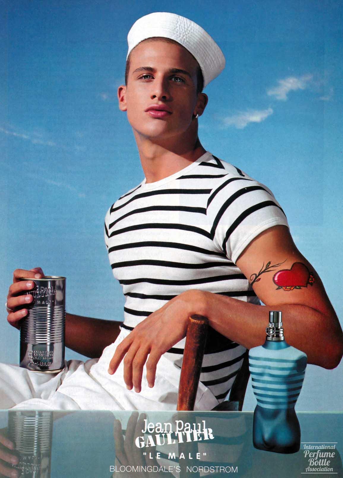 "Le Male" by Gaultier Advertisement - 2000