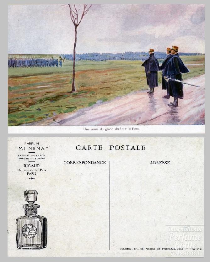 “Mi Nena” by Rigaud Advertising Post Card – c 1915