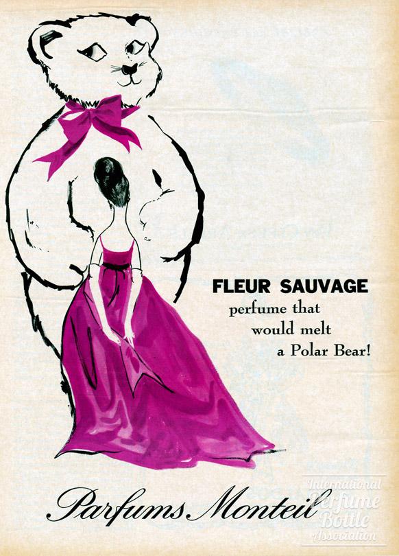 "Fleur Savage" by Monteil Advertisement - 1959
