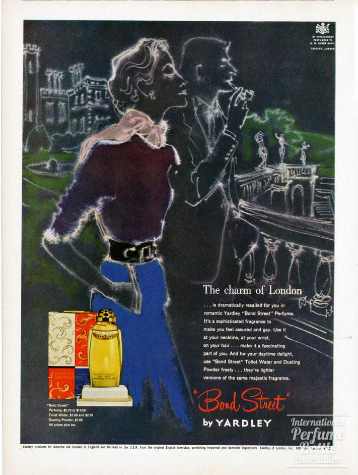 “Bond Street” by Yardley Advertisement – 1951