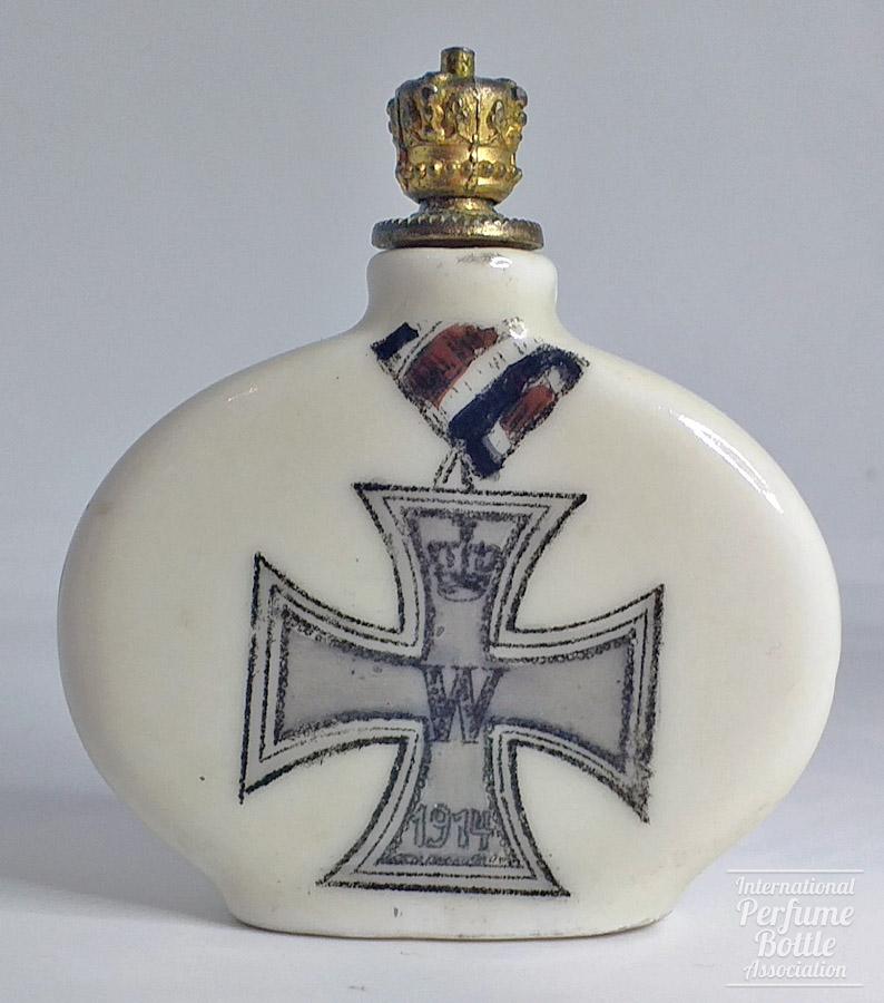 Porcelain Crown Top With Iron Cross