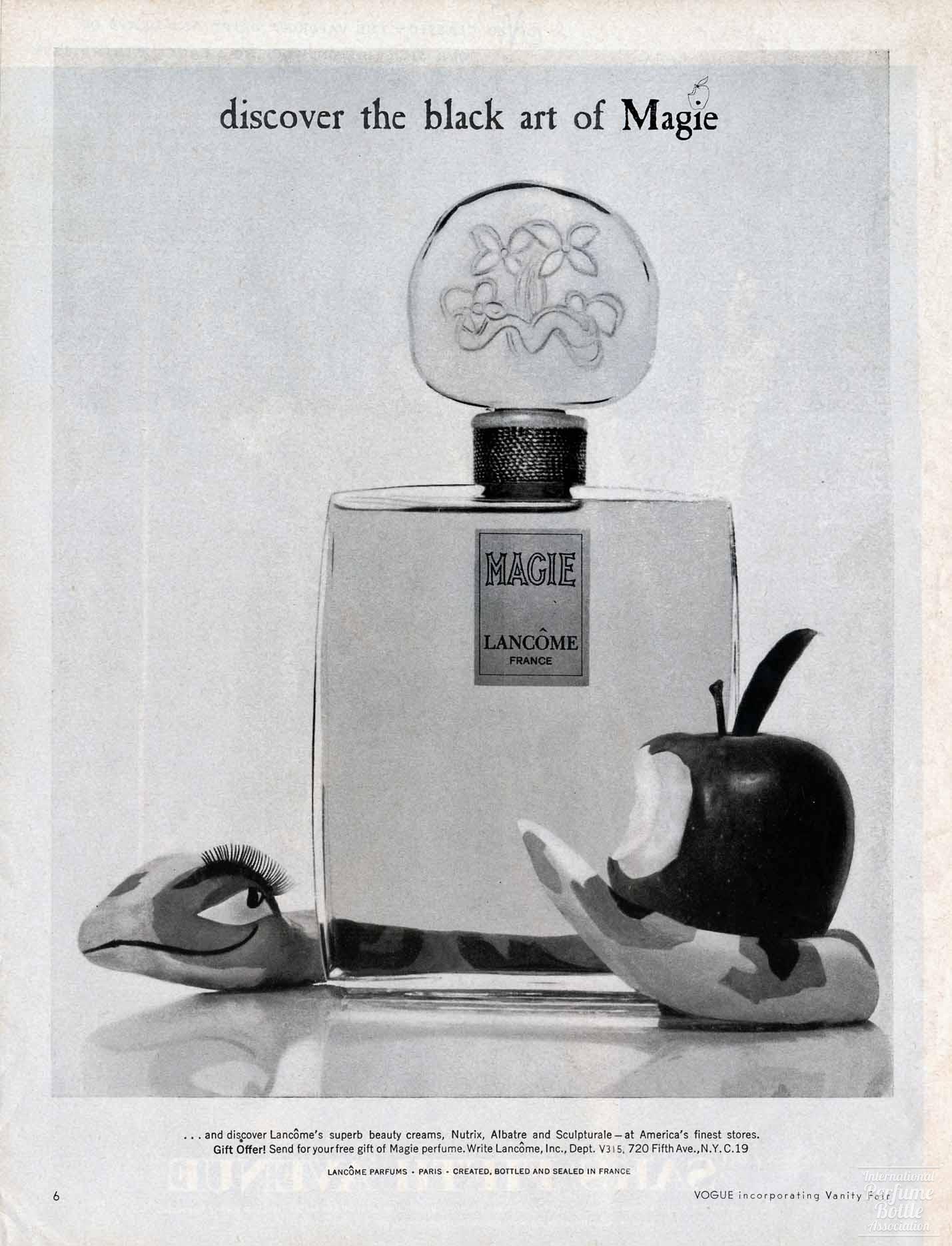"Magie" by Lancôme Advertisement - 1961