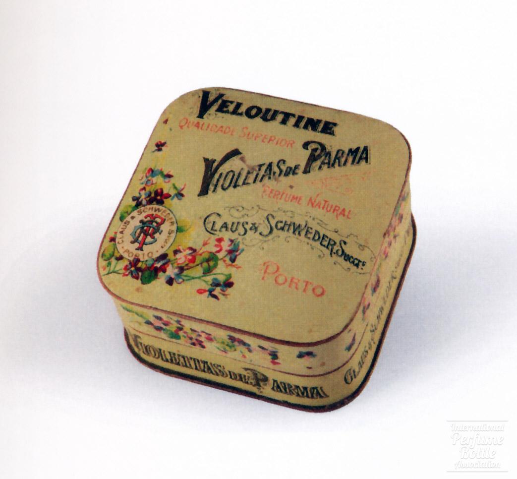 "Violetas de Parma" Powder Box by Claus and Schweder
