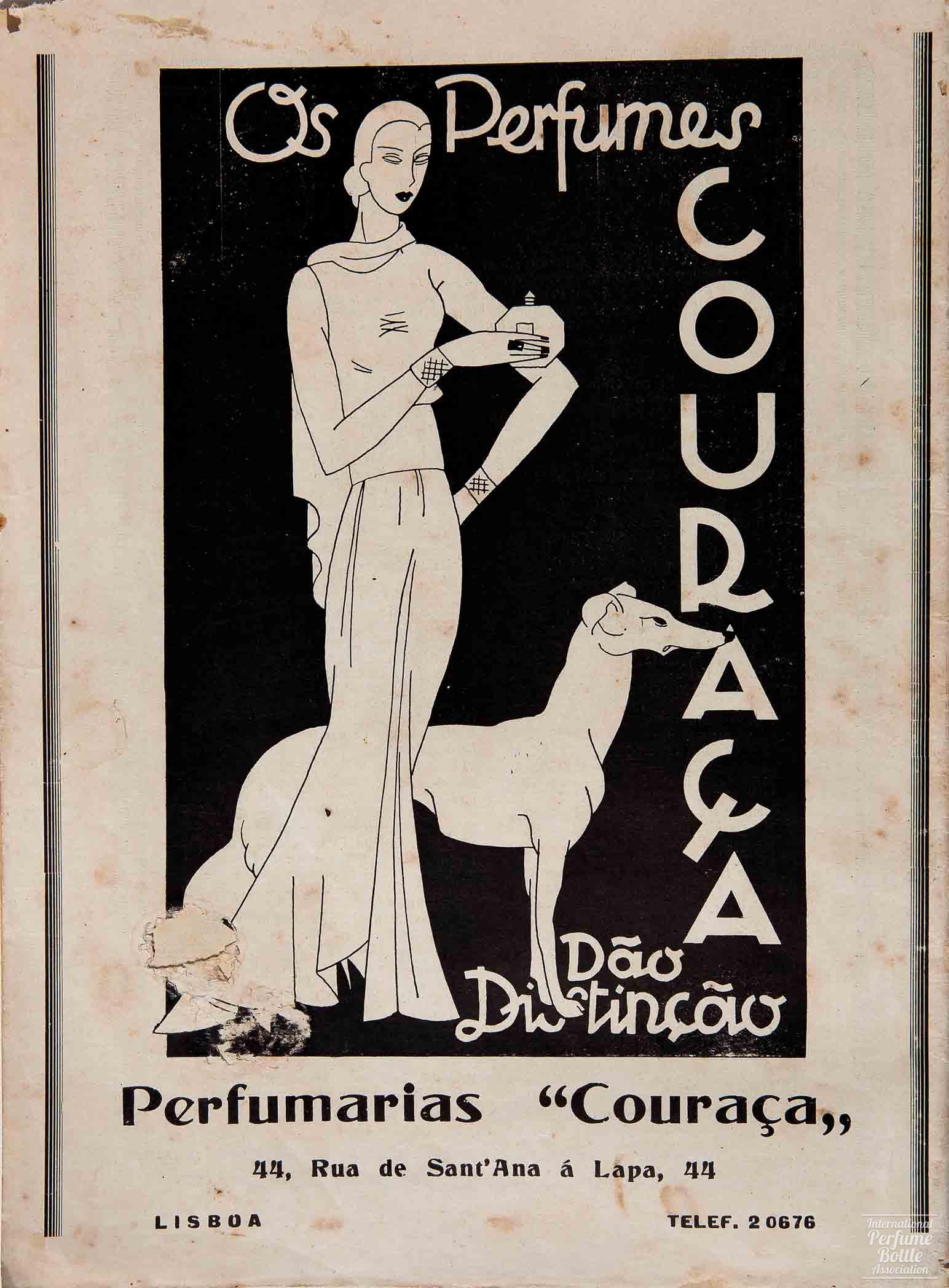 Perfumes Couraça Advertisement - 1933