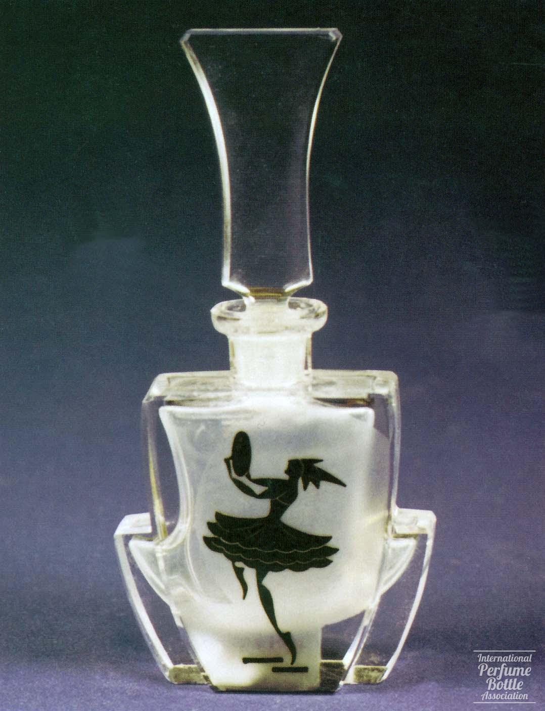 Czech Perfume With Art Deco Dancer