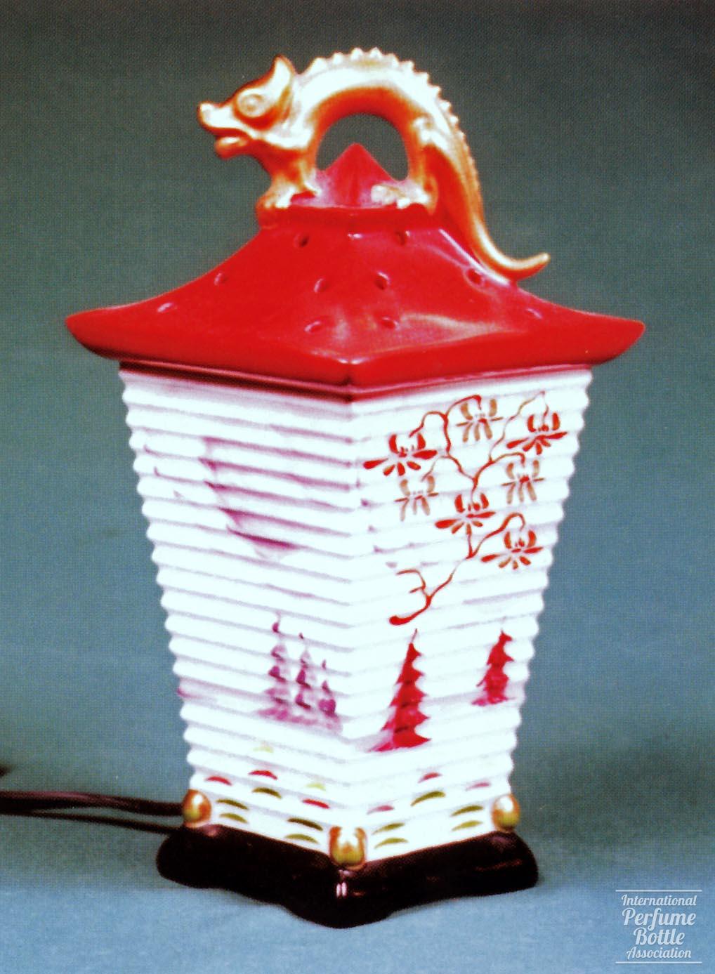 Chinese Lantern Perfume Lamp by Goebel
