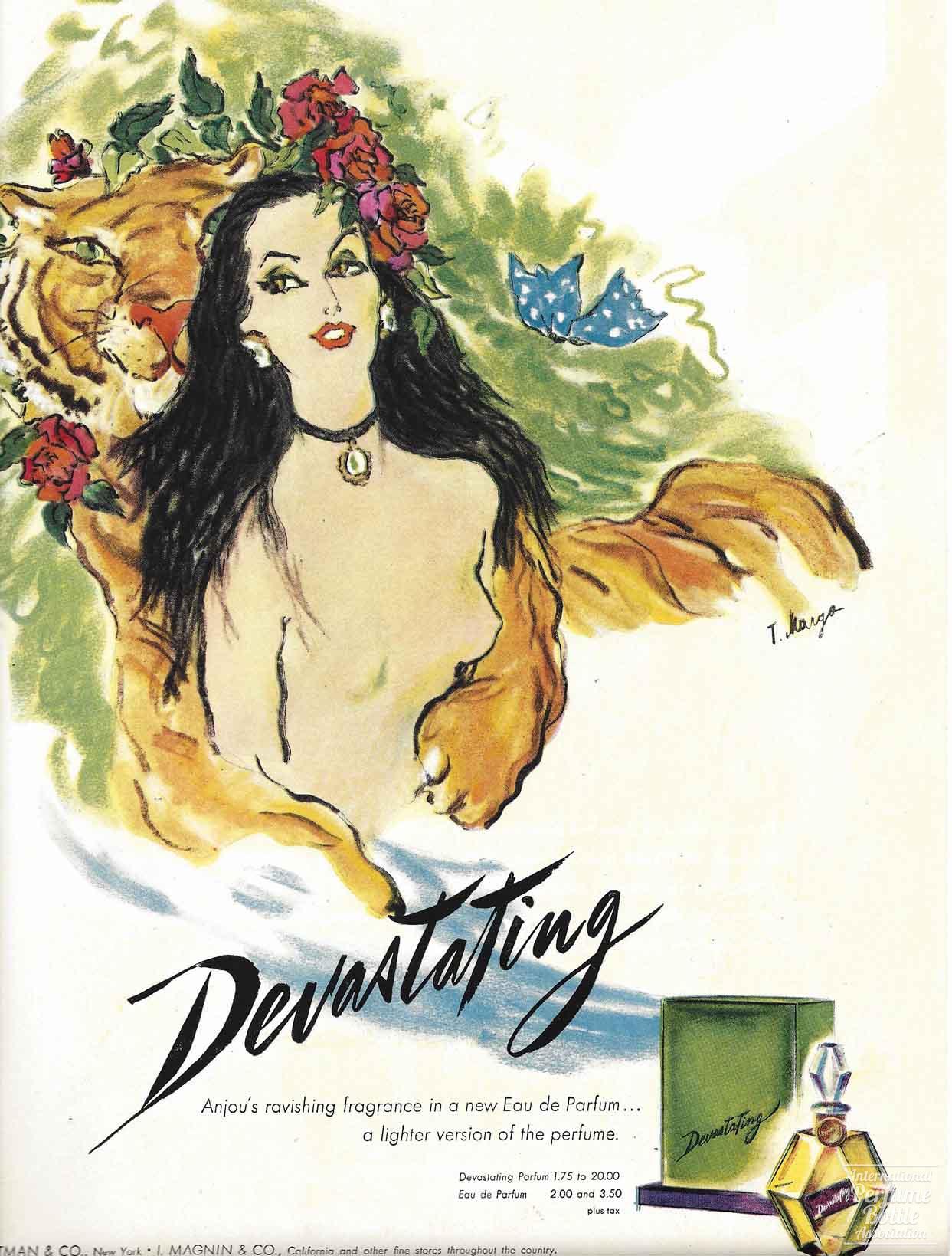 “Devastating” by Anjou (US) Advertisement – 1946