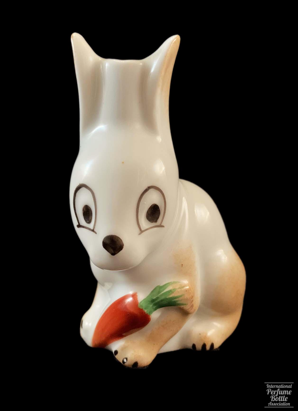 White Rabbit With Carrot