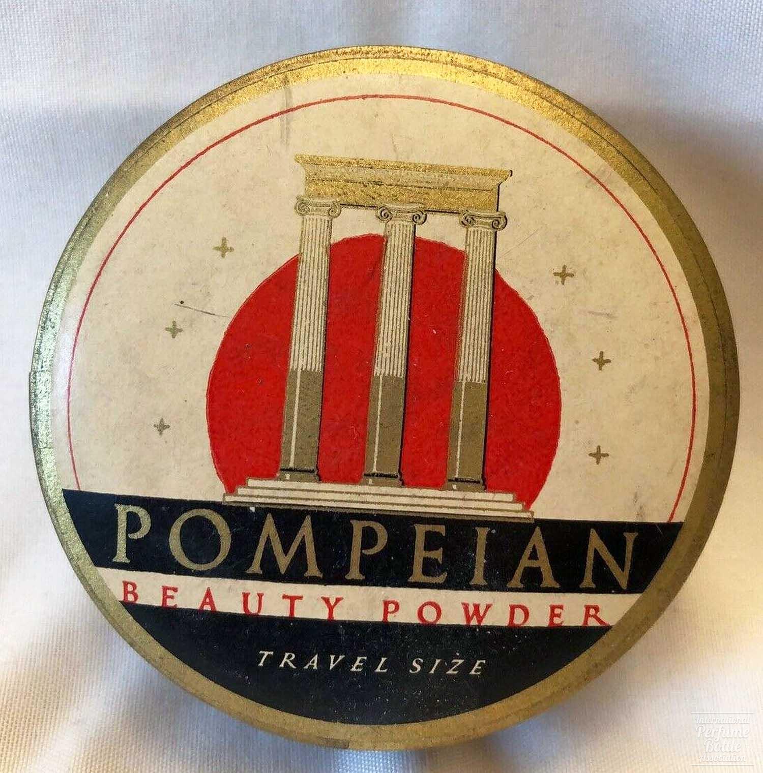 Travel Size Powder Box by Pompeian
