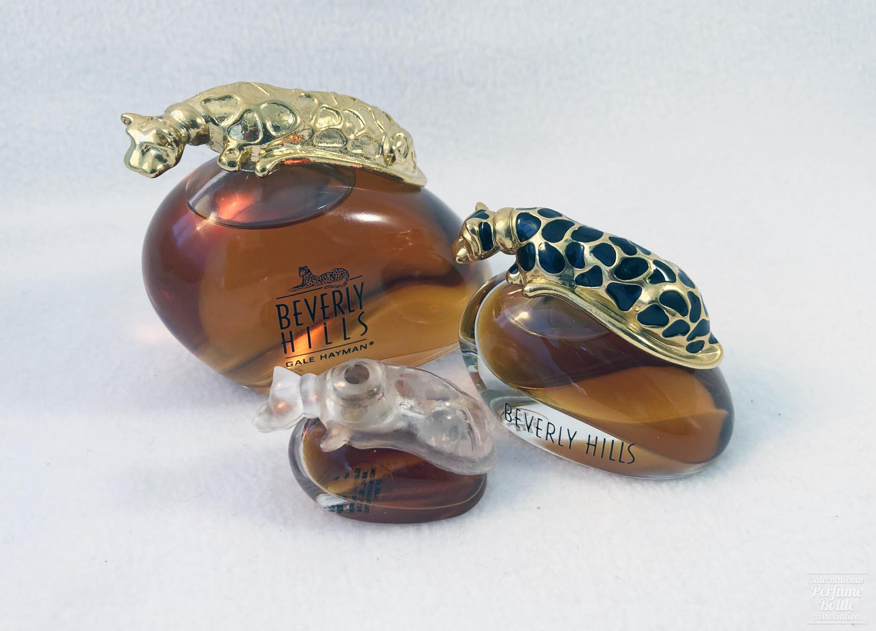"Beverly Hills" Panther Bottles by Gale Hayman