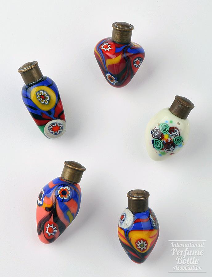 Murrine Glass Scent Bottles