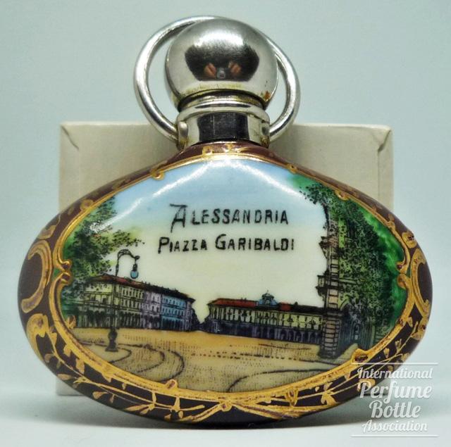 Souvenir Scent Bottle of Alessandria, Italy