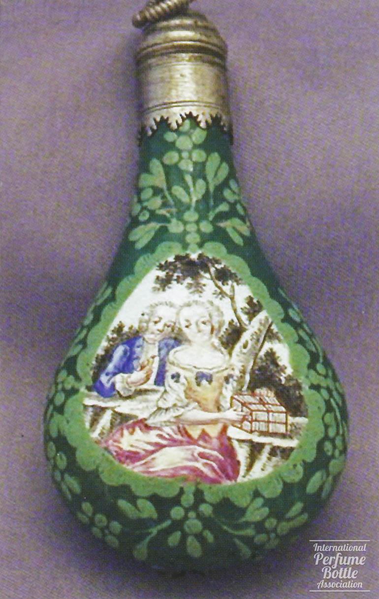 German Enamel With Courting Couples