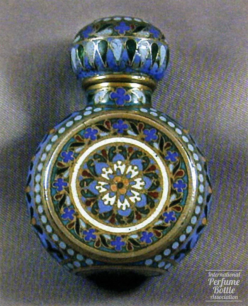 Russian Cloisonné Bottle