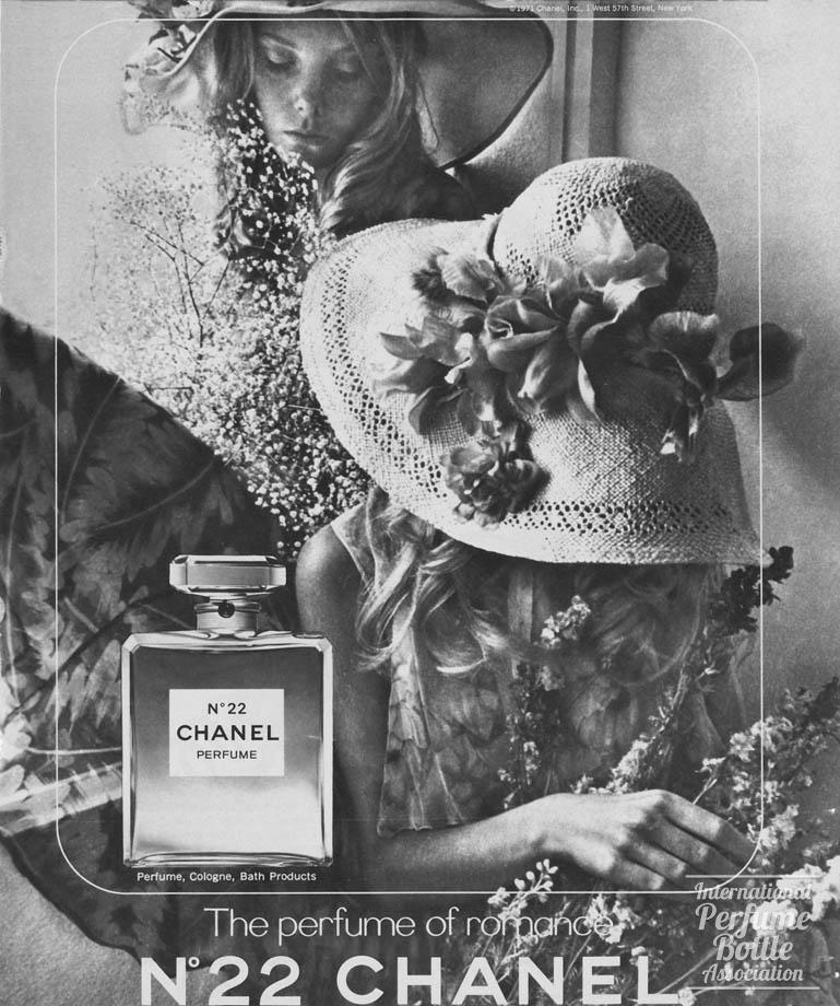 "No. 22" by Chanel Advertisement - 1972