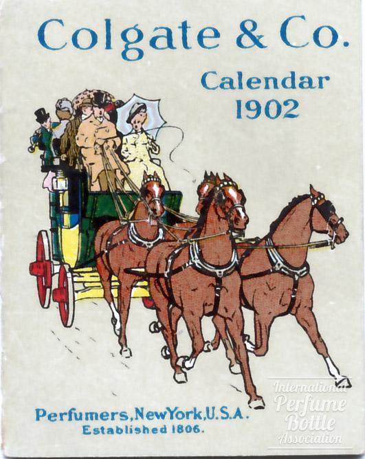 1902 Advertising Calendar by Colgate (Sports Theme)