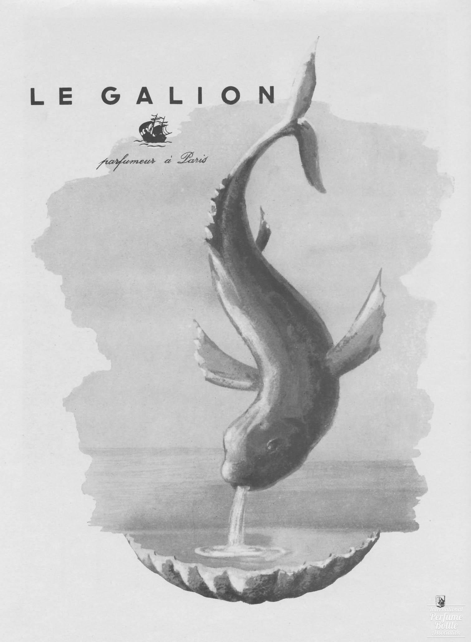 Perfumes by Le Galion Advertisement - 1946