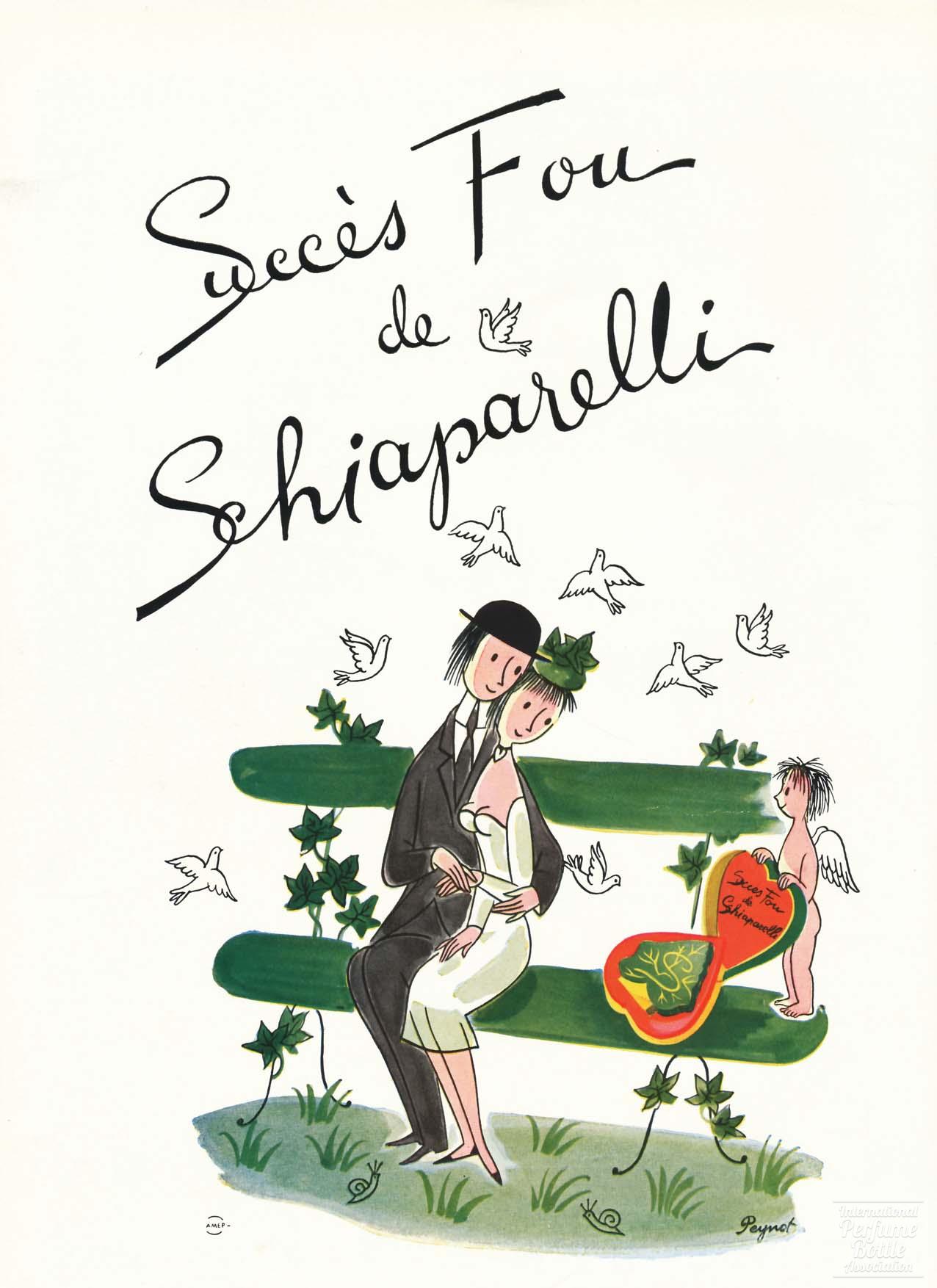 “Succés Fou” by Schiaparelli Advertisement – 1954
